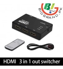 3 Port 1080P Video HDMI Switch Splitter with IR Remote